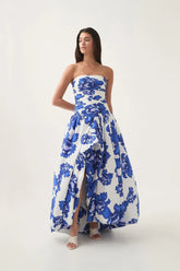 Floral Print Maxi Dress