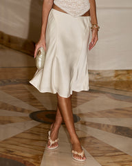 Indi Midi Skirt - Ivory