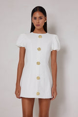 Candice Dress - White
