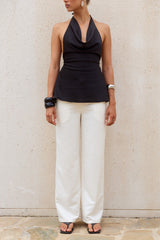 Kalli Straight Leg Pants - Sand