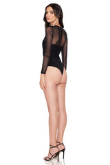 Nookie Intrigue Bodysuit - Black