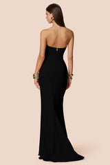 Nookie Aaliyah Strapless Gown - Black