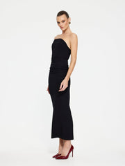 Astor Midi Dress - Black