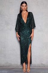 Baylee Dress - Emerald Green