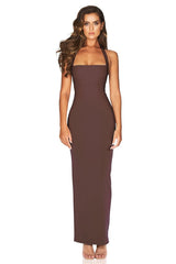 Nookie Boulevard Maxi Dress - Mocha