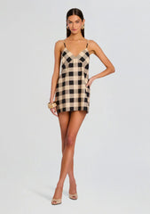 Shanty Linen Mini Dress