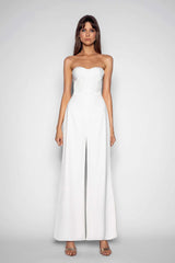 Skye Jumpsuit - White