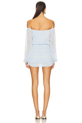 Allena Mini Dress - Blue