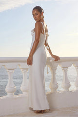 Lavena Maxi Dress - Pearl