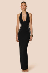 Nookie Boudoir Gown - Black