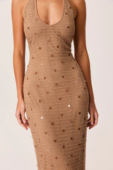 Kimali Maxi Dress - Mocha