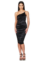 Nookie Cupid Midi Dress - Black