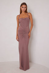 Elisa Dress - Dusty Rose