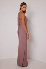 Elisa Dress - Dusty Rose