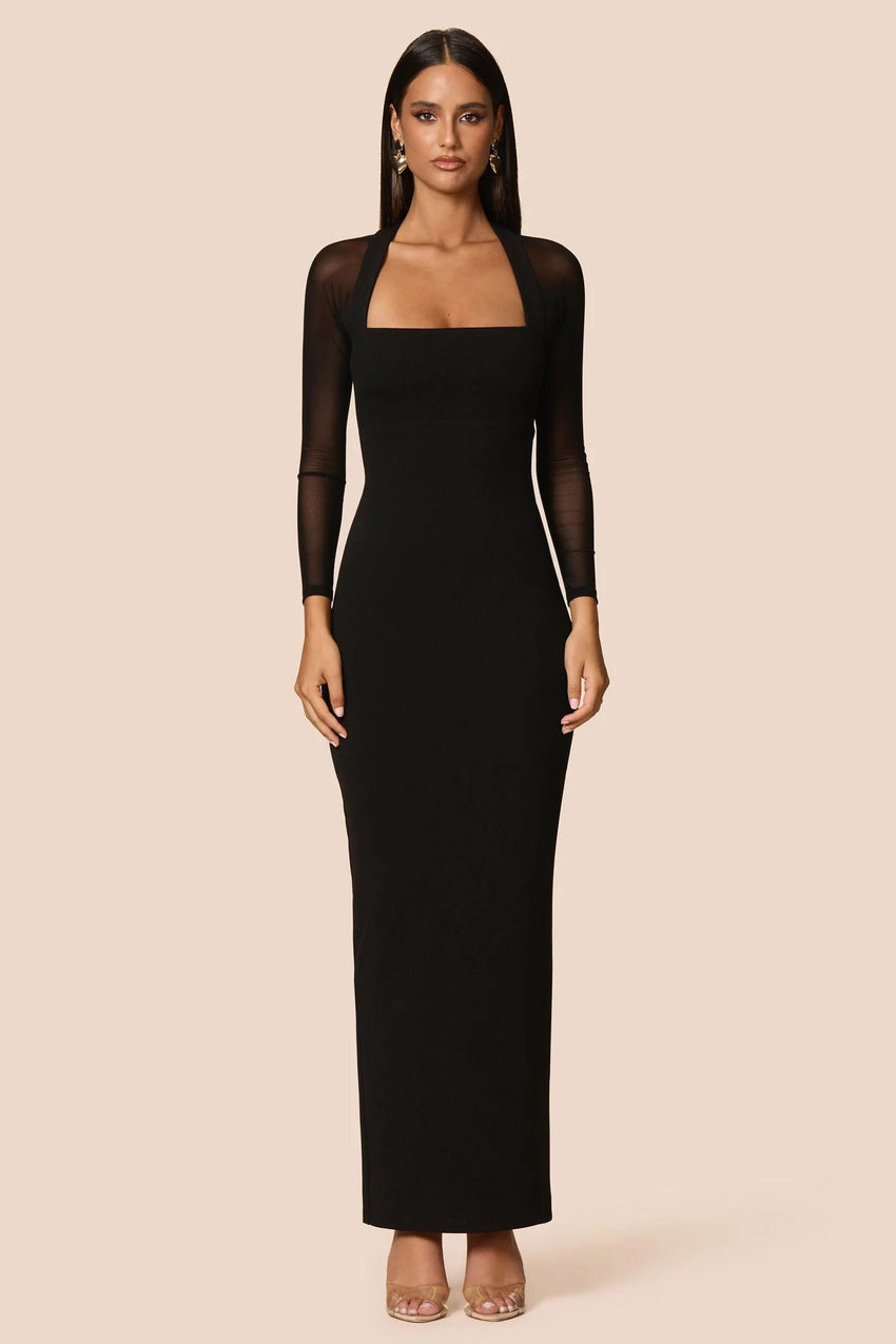 Nookie Amore Maxi Dress -  Black