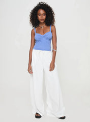 Dalma Twist Top Blue