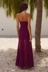 Remi Maxi Dress - Plum