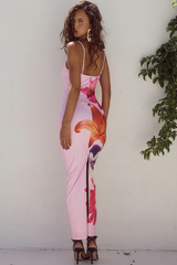 Deia Midi Dress - Multi Flower