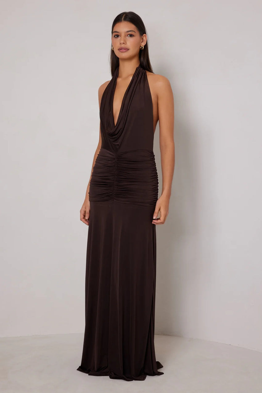 Amora Dress - Espresso