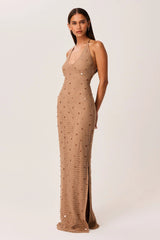 Kimali Maxi Dress - Mocha