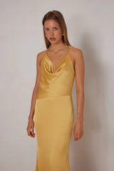 Izabella Dress - Amber
