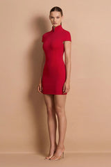Nookie Dominique Mini Dress - Flame