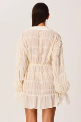 Lareina Mini Dress - Shell