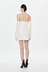 Misha Riptide Mini Dress - Ivory