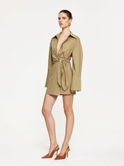 Julianne Shirt Dress - Sand