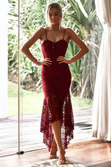 Mesina Dress - Wine