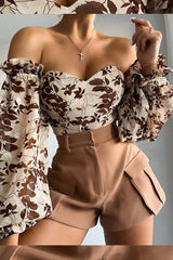 Oriana Bodysuit - Gold Leaf